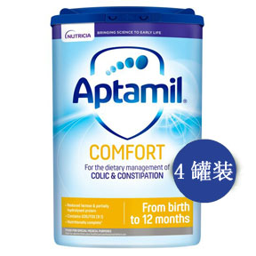 英国爱他美半水解奶粉0-12月Aptamil 800g*4罐英国包税直邮